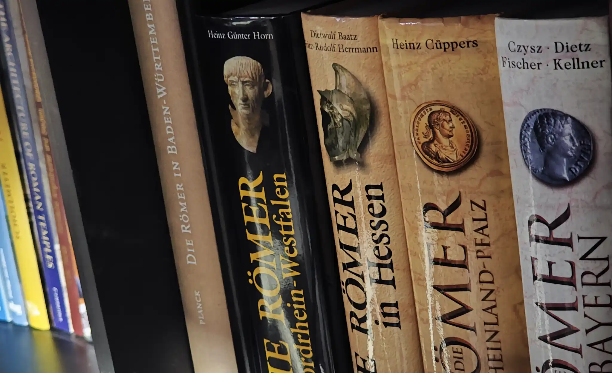 Books about the Romans used for historical reference