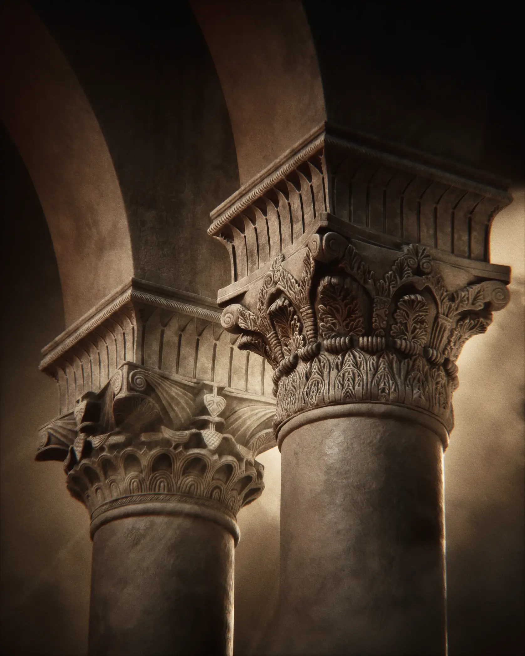 Historic architecture reconstruction